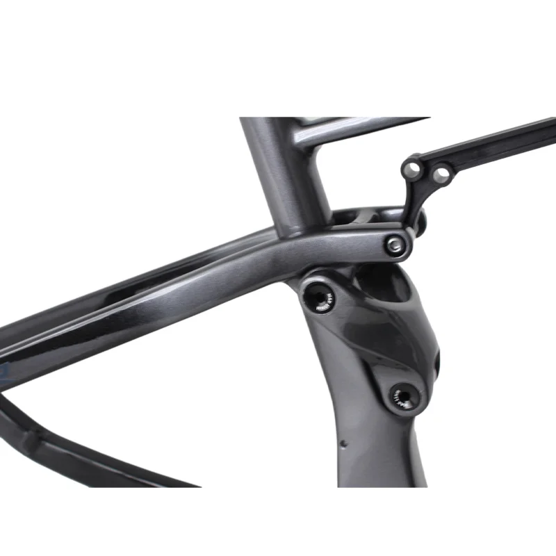 2024 Custom Design Full Suspension Xc Bike Frame Thru-axle Model Bicycle Frame Carbon Suspension Chinese T800 Carbon Bike Frame 18