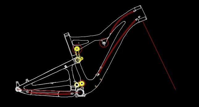 Mtb Frame Full Suspension Bicycle Frame Mountain Bike Carbon T800 29er Bicycle Full Suspension Frame 14