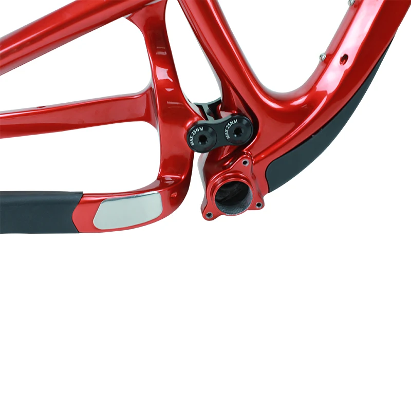 Mtb Frame Full Suspension Bicycle Frame Mountain Bike Carbon T800 29er Bicycle Full Suspension Frame 75