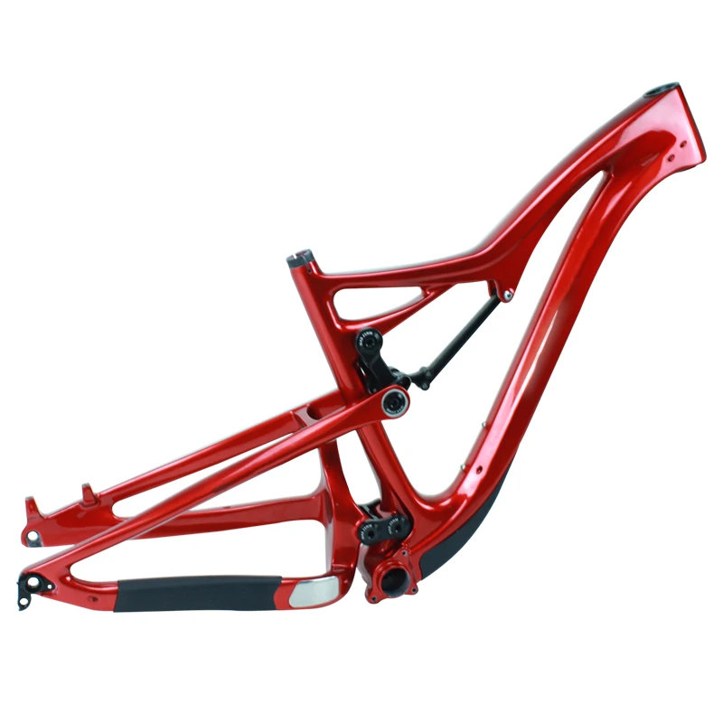 Mtb Frame Full Suspension Bicycle Frame Mountain Bike Carbon T800 29er Bicycle Full Suspension Frame 71