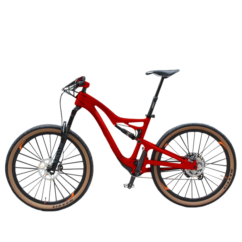 Mtb Frame Full Suspension Bicycle Frame Mountain Bike Carbon T800 29er Bicycle Full Suspension Frame 33