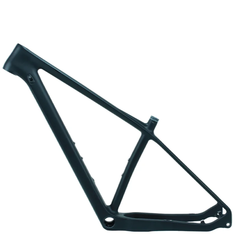 Cuadro de bicicleta de montaña de carbono T700 con freno de disco, Cable interno, marcos mate de carbono para actividades al aire libre, 29er 26