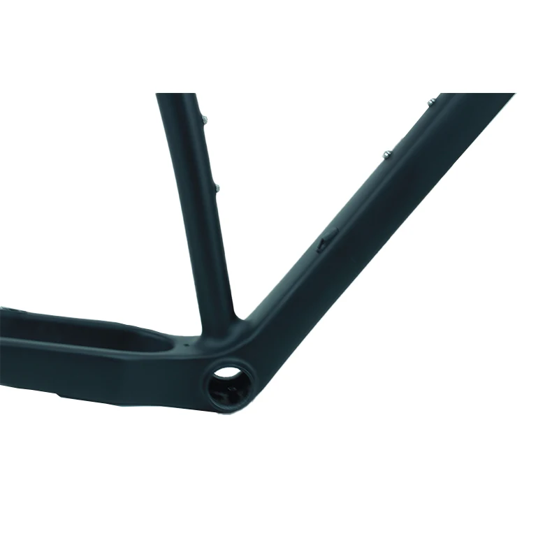 Cuadro de bicicleta de montaña de carbono T700 con freno de disco, Cable interno, marcos mate de carbono para actividades al aire libre, 29er 29