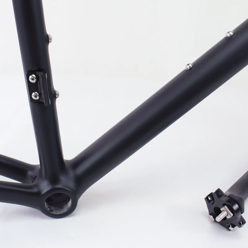 Gravelcykelstel - Kulfiber T700 Super Light - BSA BB, Indvendig kabelføring - UD Mat Finish til cykelcross og landevej 29