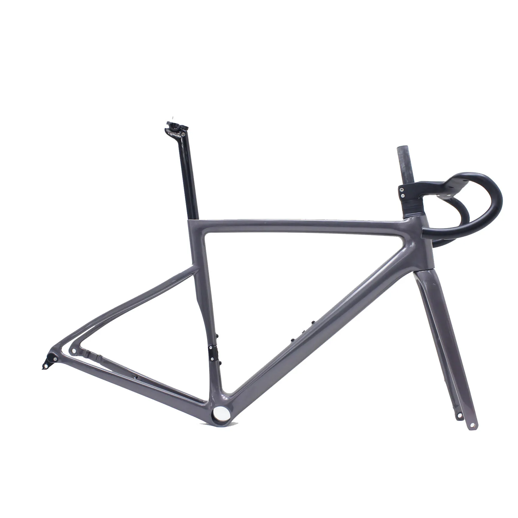 Telaio in carbonio di vendita caldo T700 44/49/52/54 / 56cm Telaio in carbonio per bici da strada Telaio per bicicletta da corsa su strada 12