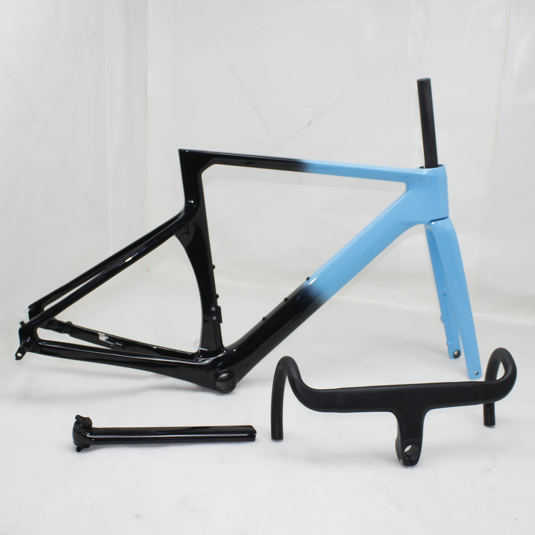 Carbon Fiber Road Bike Frame Disc Brake Road Bicycle Frameset Max Tire 700x28c 10