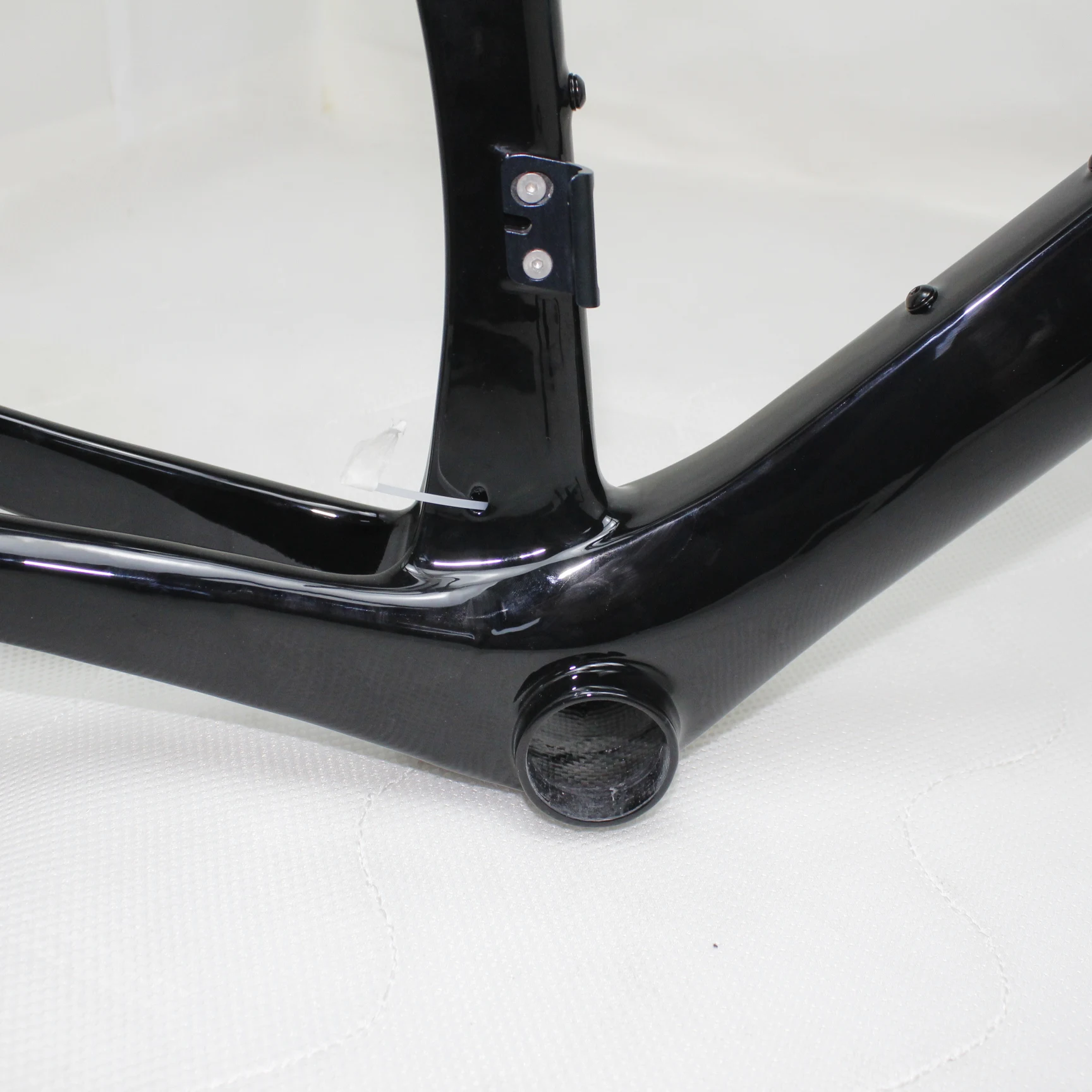 Full Carbon Road Bike Frame 700c All Internal Cable Thru Axle 12*142mm Disc Brake Bicycle Frames Custom Painting 14