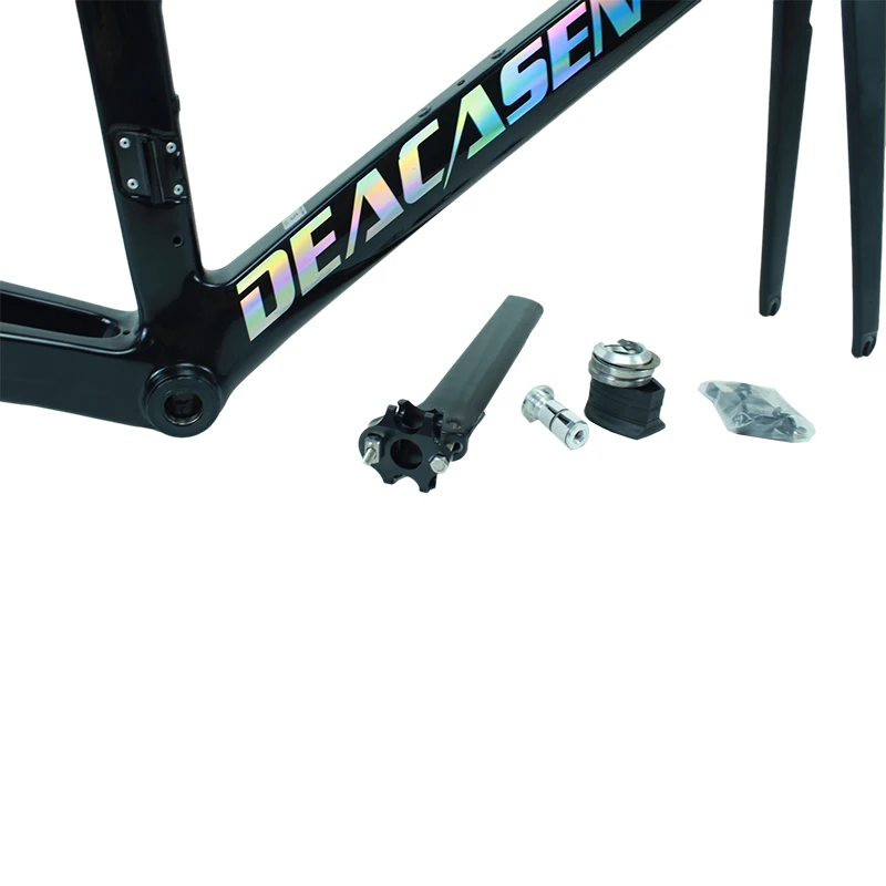卸売フルカーボンロード自転車フレーム T700 ダイレクトマウント C ブレーキエアロレーシングカーボン自転車フレーム 32