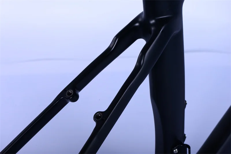Wholesale Carbon Fiber Frame 700c 700*23mm Max Tire Road Bike Carbon Frame U-brake Matte Carbon Road Bicycle Frame 33