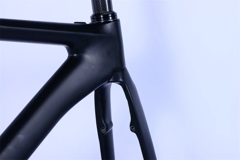 Wholesale Carbon Fiber Frame 700c 700*23mm Max Tire Road Bike Carbon Frame U-brake Matte Carbon Road Bicycle Frame 32