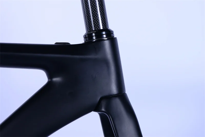 Wholesale Carbon Fiber Frame 700c 700*23mm Max Tire Road Bike Carbon Frame U-brake Matte Carbon Road Bicycle Frame 31