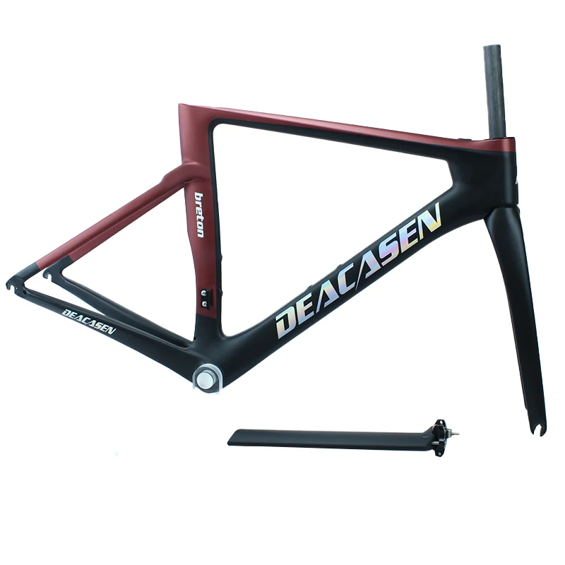 Direct U-brake road bike internal cable carbon fiber T700 road bike frame 700 U-brake road bike frame 14
