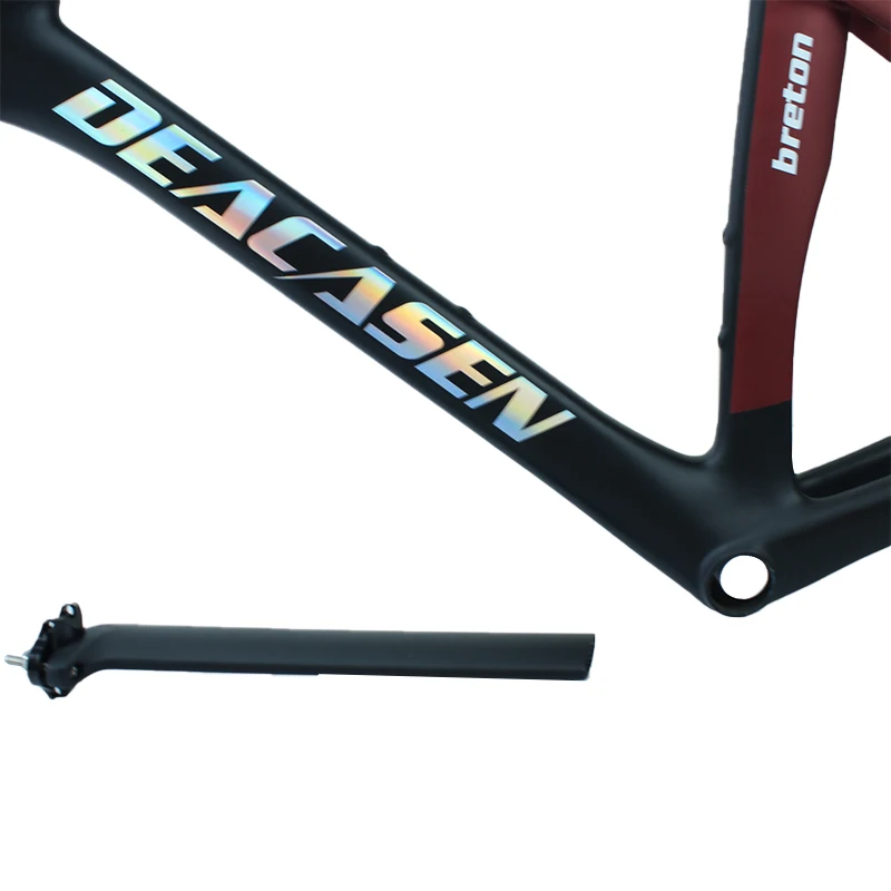 Direct U-brake road bike internal cable carbon fiber T700 road bike frame 700 U-brake road bike frame 11