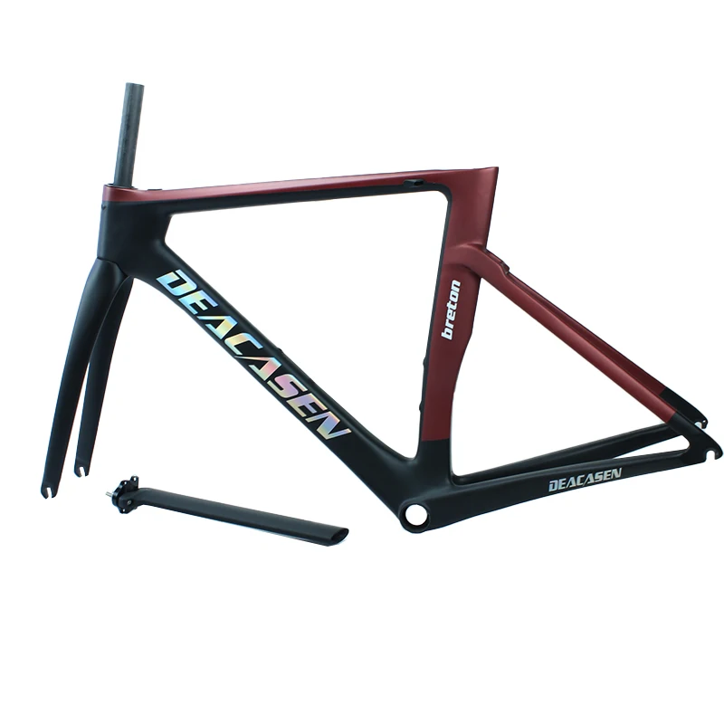 Direct U-brake road bike internal cable carbon fiber T700 road bike frame 700 U-brake road bike frame 10
