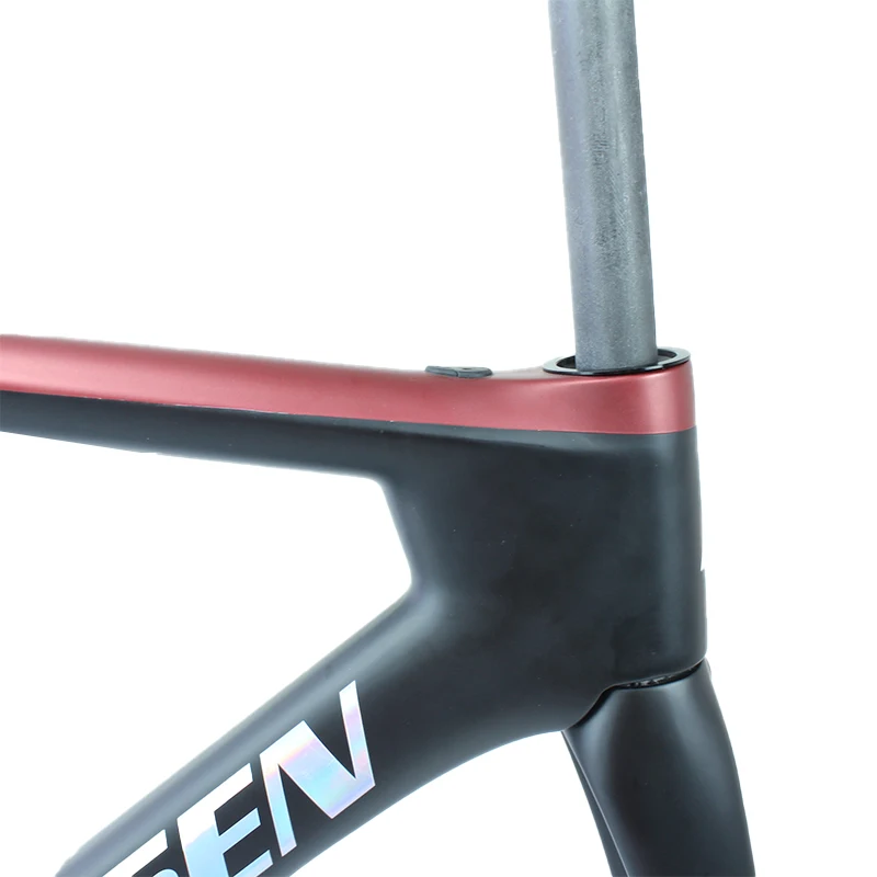 Direct U-brake road bike internal cable carbon fiber T700 road bike frame 700 U-brake road bike frame 17