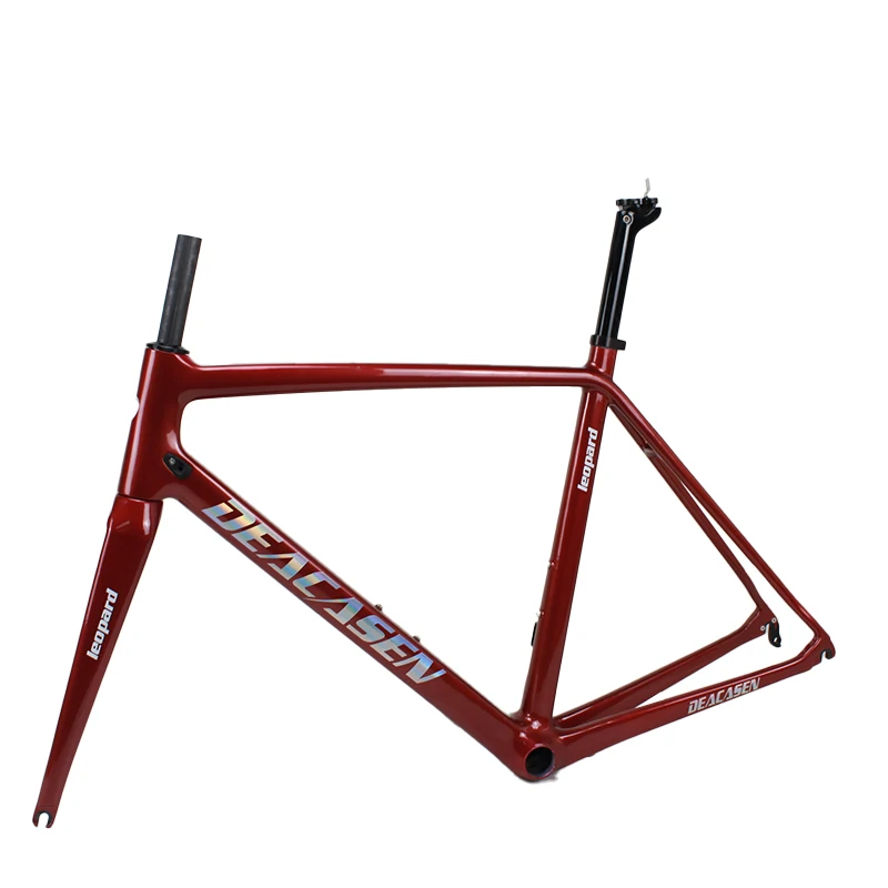 Hot Sale Carbon Gravel Frame Set Direct Mount C-brake Oem Carbon Road Bike Carbon Fiber Bike Frame 9