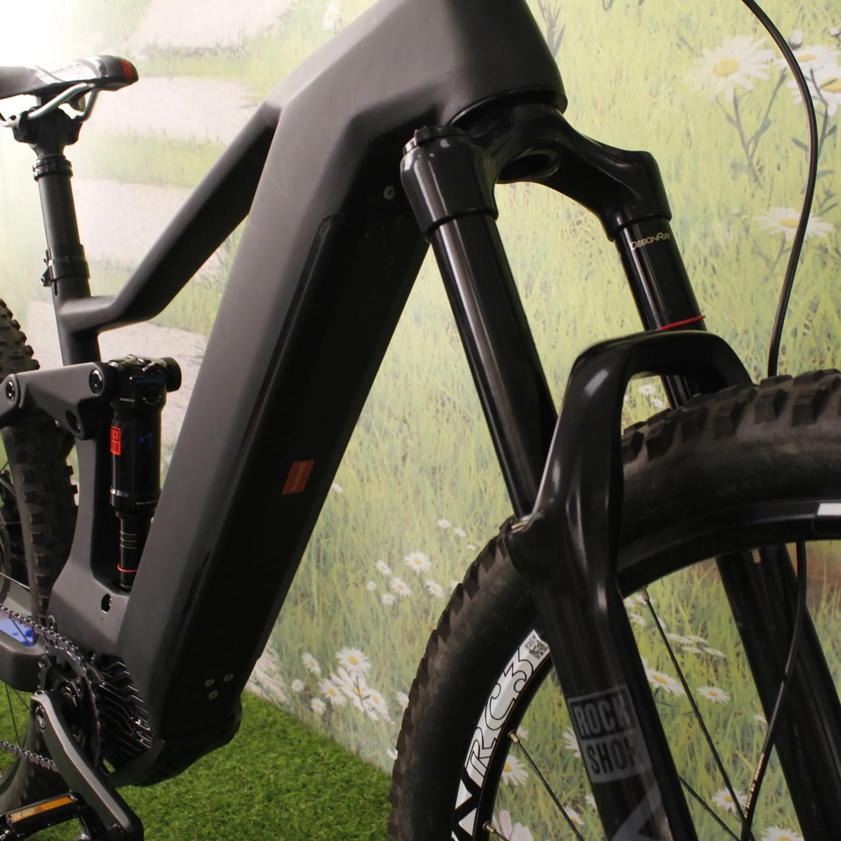 Hot-selling carbon fiber mountain bike frame full suspension carbon fiber frame eight-pole motor M510/M500 12