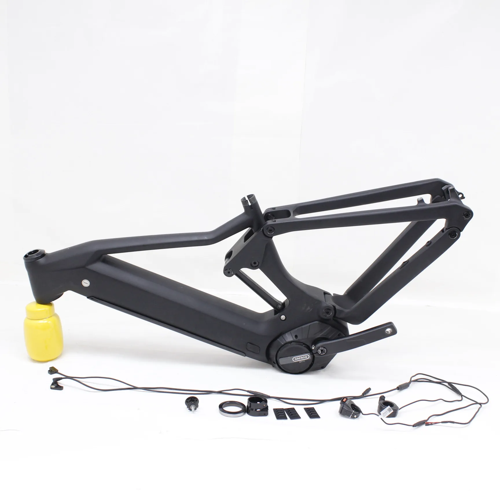 Suspensão completa e-bicike mtb armação de carbono quadro de bicicleta 29er 17