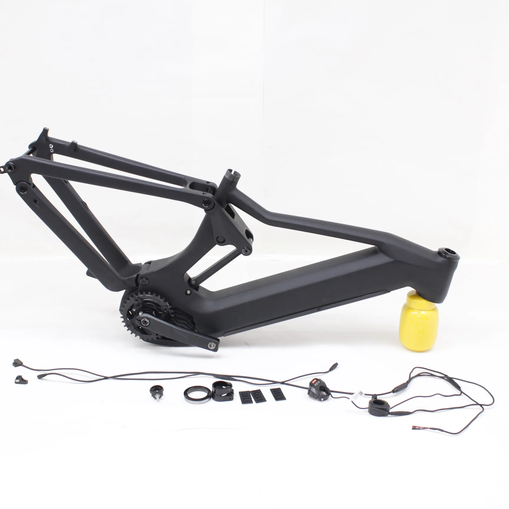 High Quality Electric Mountain Carbon Bike Frame And Accessories Discbrake Ebike 29er Bafang Motor M510/m500/m600 15