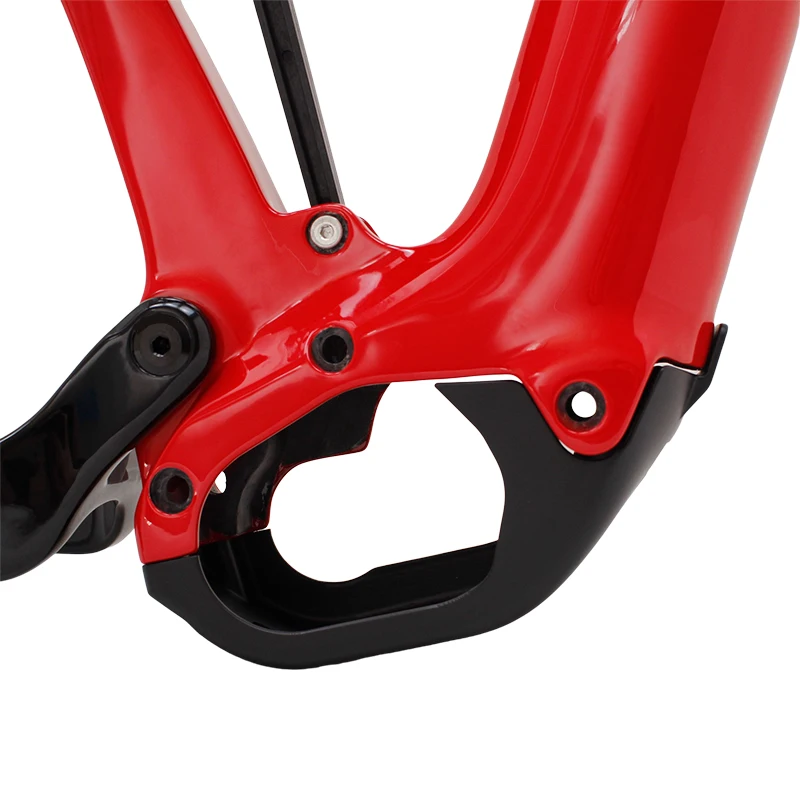 Cadre entièrement en carbone MTB E-Bike avec le moteur Bafang Bafang M820 et l'écran DPC 245 13