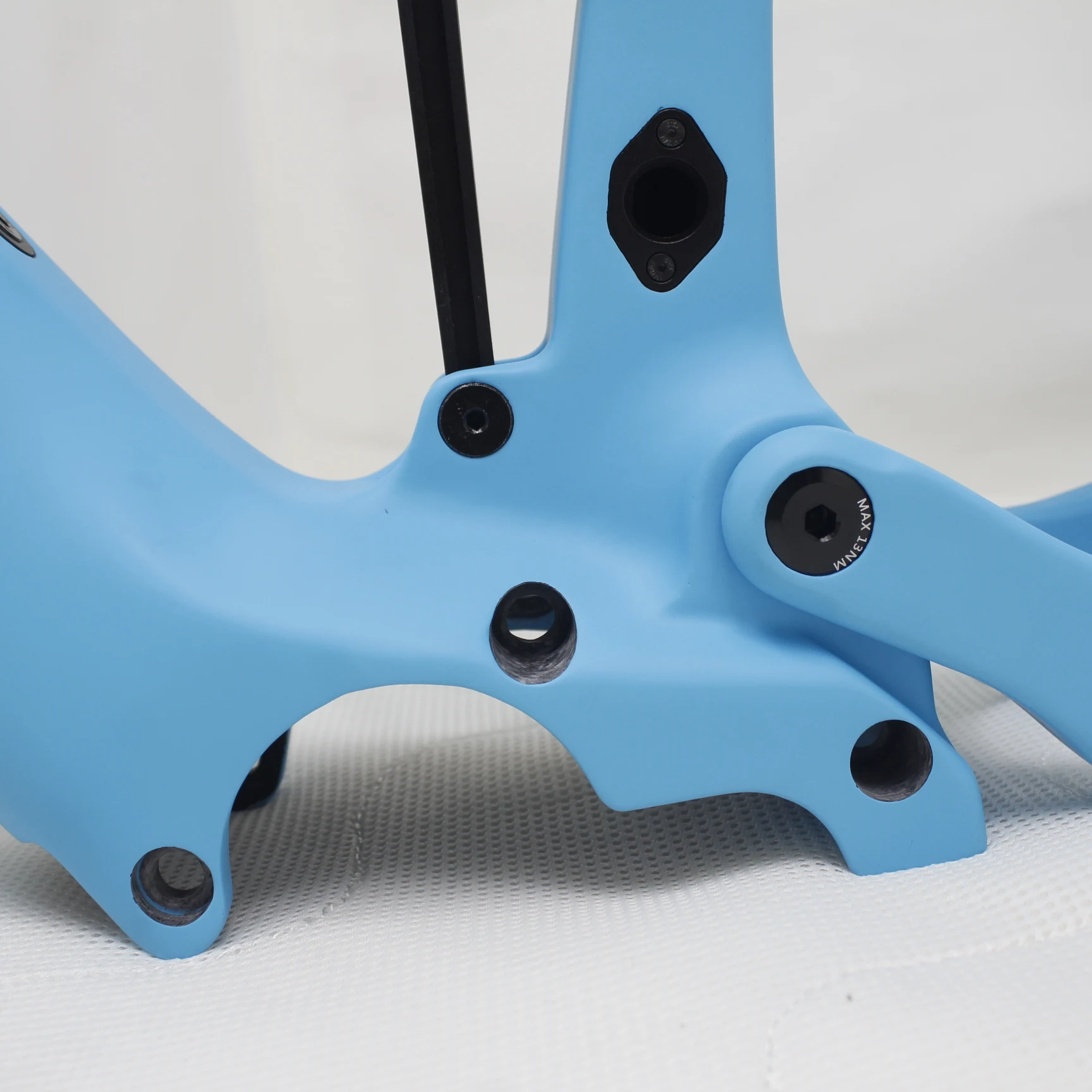 Kit de motor central Bafang M820 | Conversão de bicicleta elétrica leve com compatibilidade com eixo passante 13