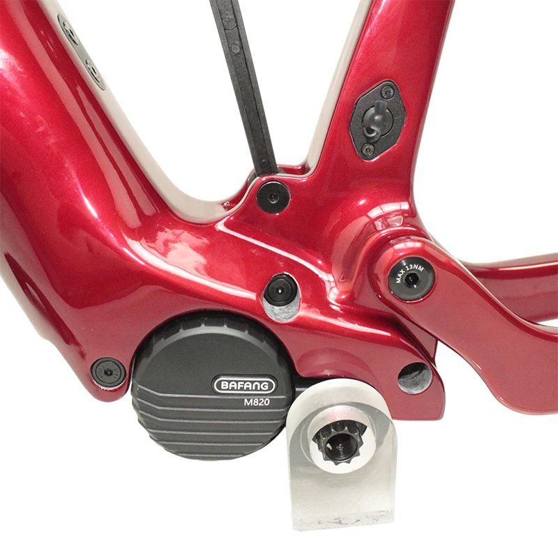 Zhaosheng Carbon Mtb Frame 29er Full Suspension Bafang M820 For Mountain Bike 11