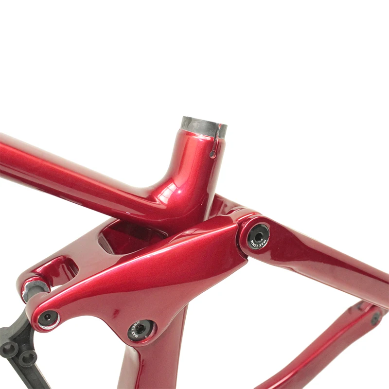 Customizable Color Full Suspension Carbon Fber Electric Bike Frame DPC245 Display Suitable For Bafang Motor M822 15