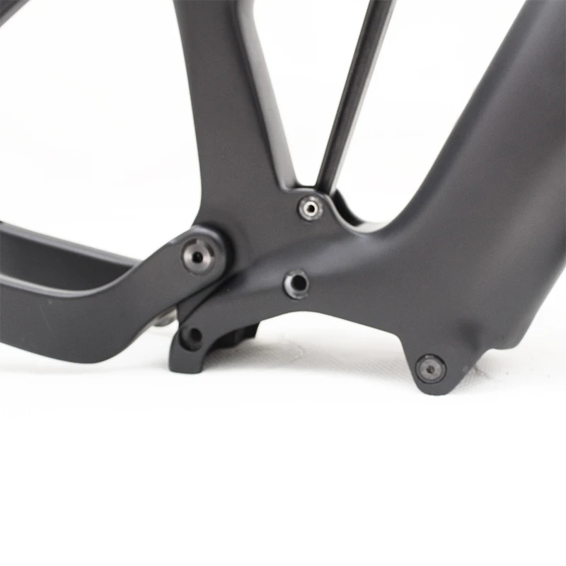 Hot sælgende produkter USA Fuld affjedret stel Mtb cykelstel Bafang M820 med affjedring gennemgående aksel model mountainbikes 17