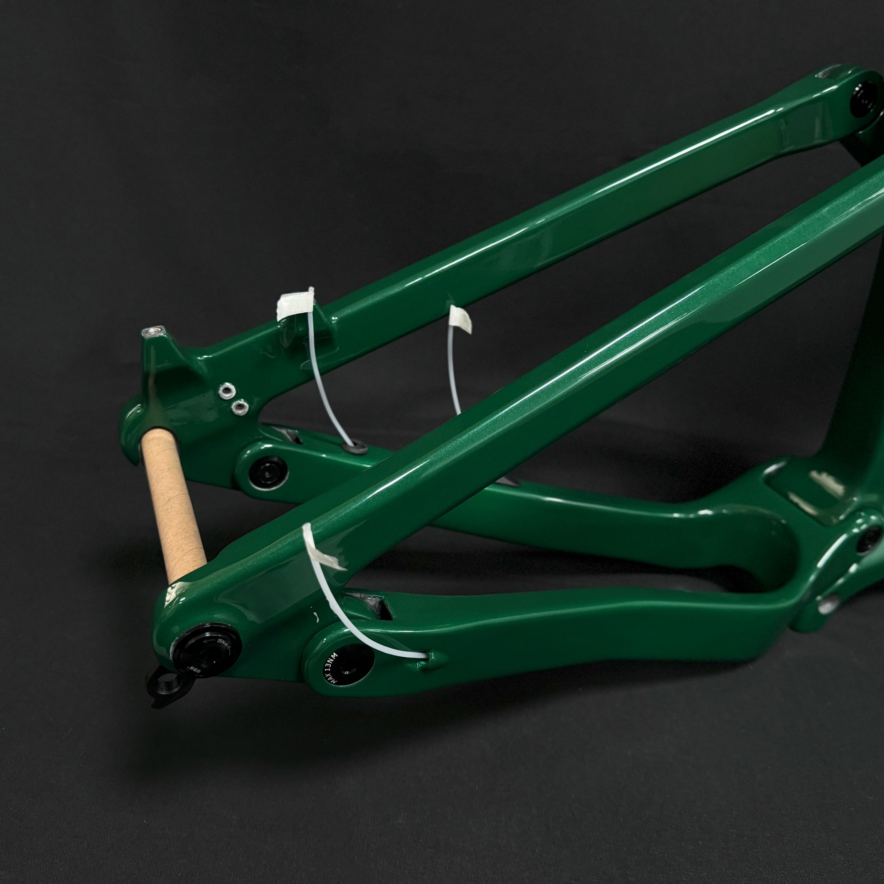 2025 Newest DPC030 Carbon Mountain Electric Bike Frame Bafang M820 Motor Lightest Weight 29er 27.5er Bicycle Frame 18