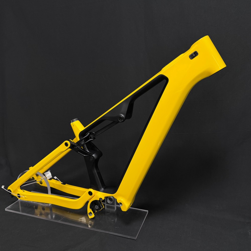 Bafang mid-drive motor 835Wh battery full suspension e-MTB 29-inch carbon fiber frame mountain bike 25