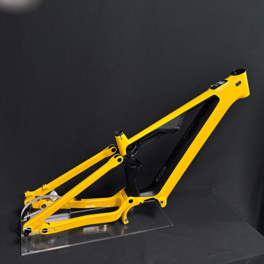 Bafang mid-drive motor 835Wh battery full suspension e-MTB 29-inch carbon fiber frame mountain bike 24