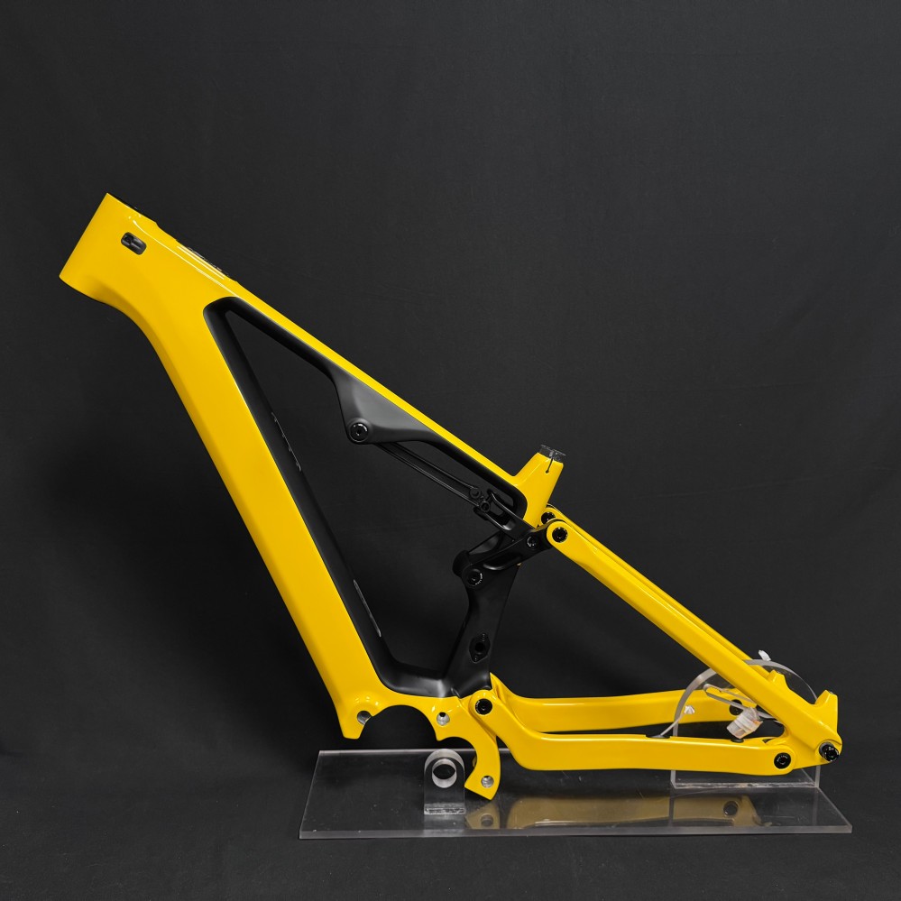 Bafang mid-drive motor 835Wh battery full suspension e-MTB 29-inch carbon fiber frame mountain bike 16