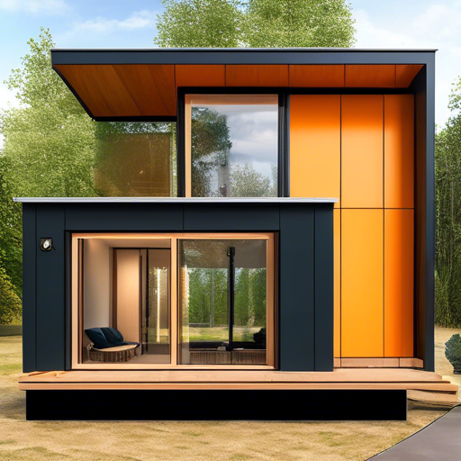 Modern Prefab Tiny Home GIS House