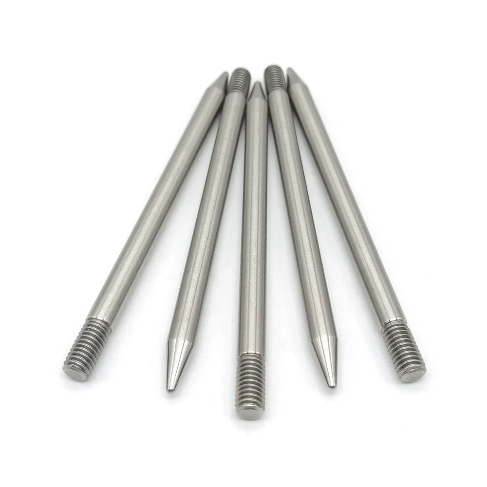 Goupille de cheville cylindrique en acier inoxydable 304, goupille d'étagère M2 M3 M4 M5 10