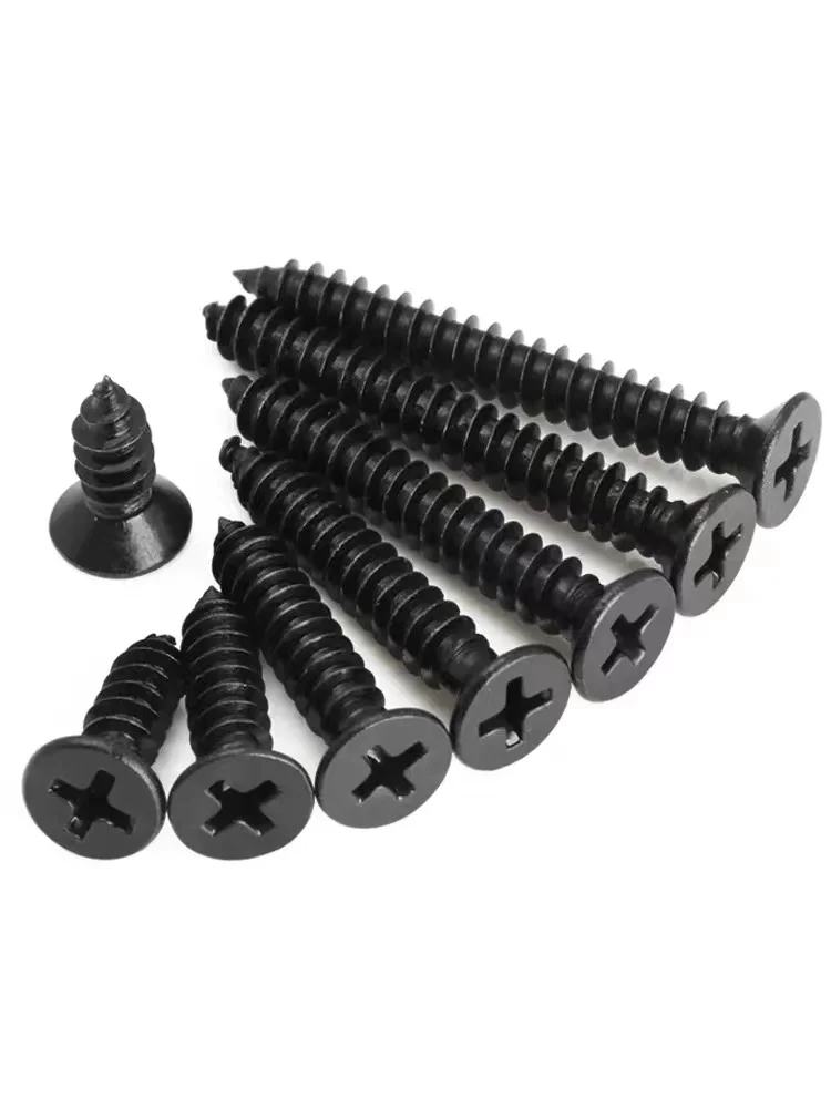 Quality Bugle Head Wood Screw/Flat Head Screws/Hard Black Cross 5 In Wood Deck Drywall Screws For Wood 8