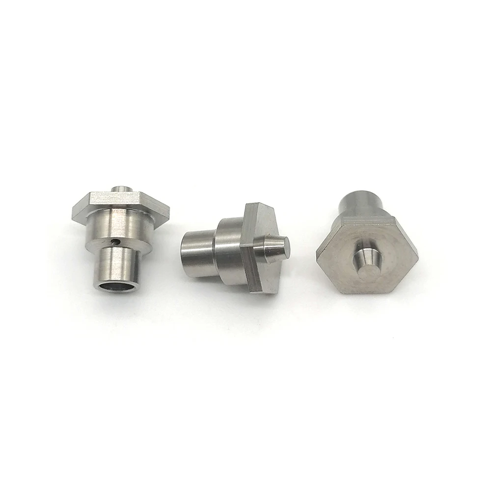 Tuercas hexagonales no estándar de titanio M6 M8 M10 M12 M14 Tuercas con brida 7