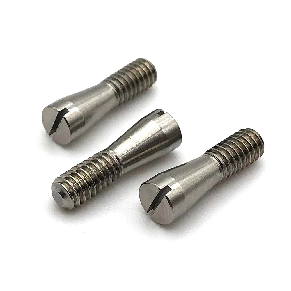 Tornillos de seguridad personalizados al por mayor tornillos de máquinas de medio diente de zinc azul para muebles 9