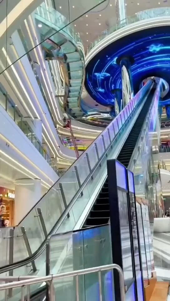 Led flexible transparent flim screen  