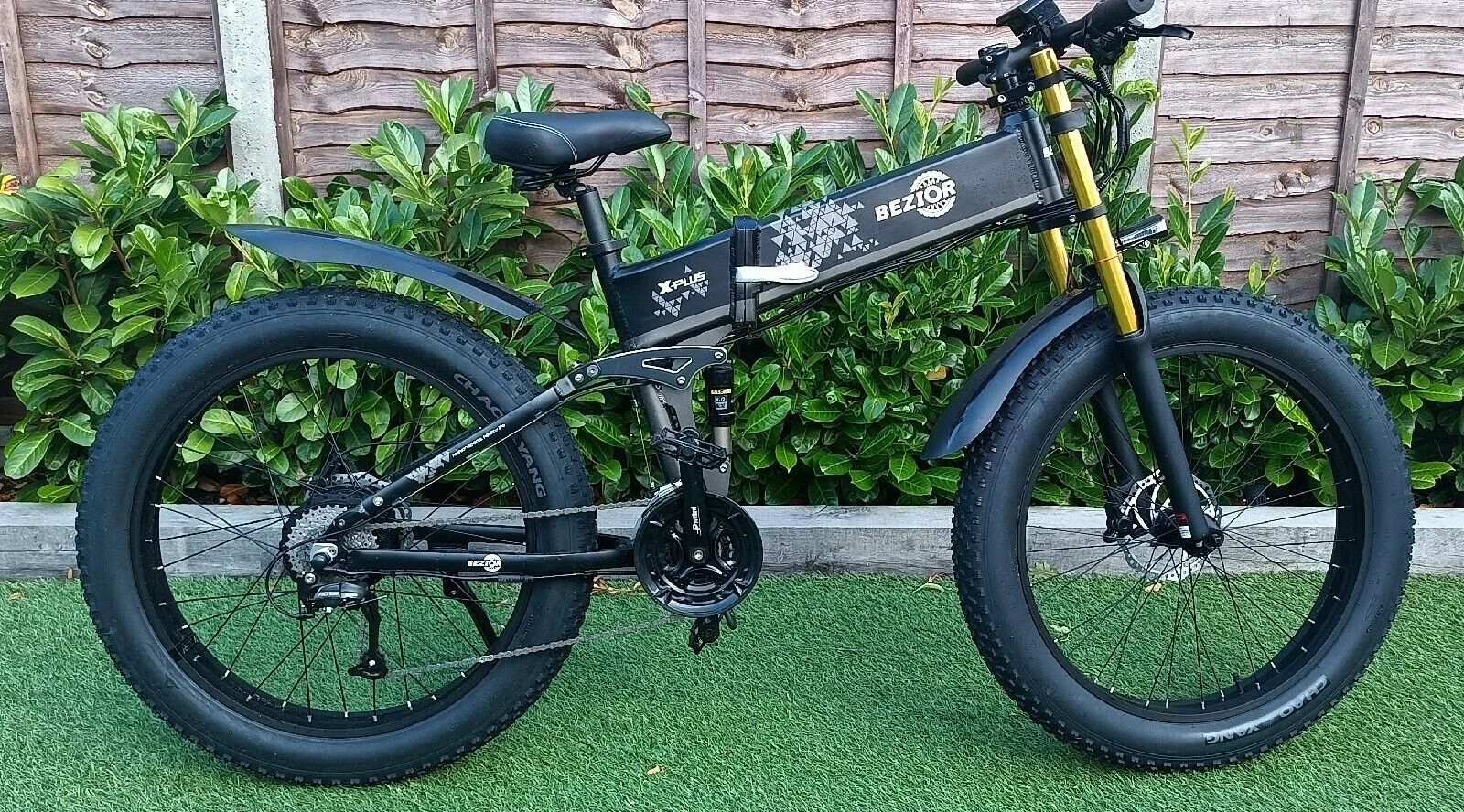 Vélo électrique BEZIOR X-PLUS 1500W moteur 130KM vélo électrique 26*4.0 gros pneu vélo de montagne 48V 17.5Ah 40 km/h vitesse maximale 200kg charge - cheetahwheel 8