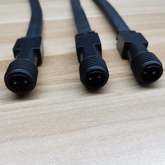 中国からのカスタマイズされた防水接続可能な PVC ラウンド フラット ラバー延長ケーブル メーカー |ウェンダ・デコ 23