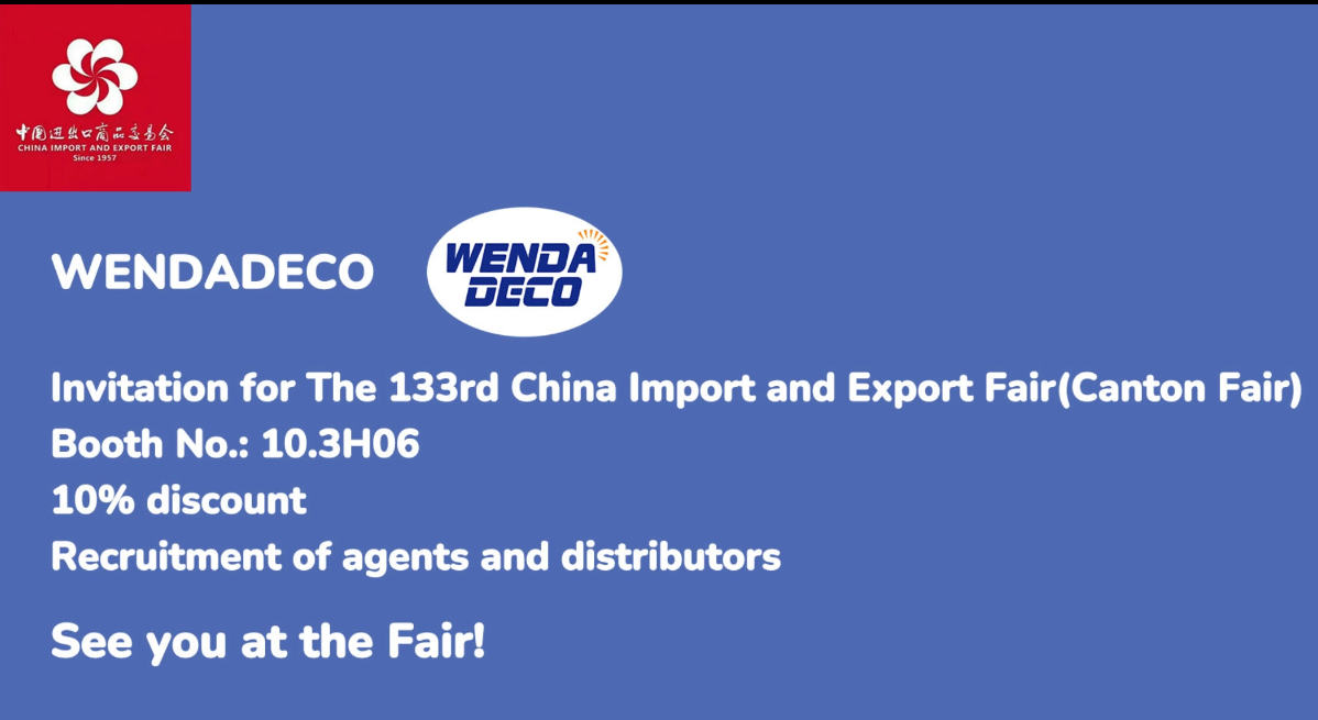 Convite para a 133ª Feira de Importação e Exportação da China (Feira de Cantão) 3