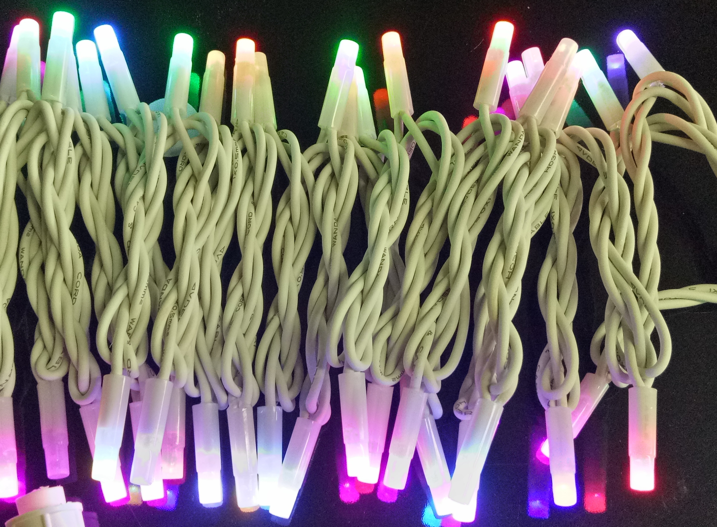 RGB flashing string light
