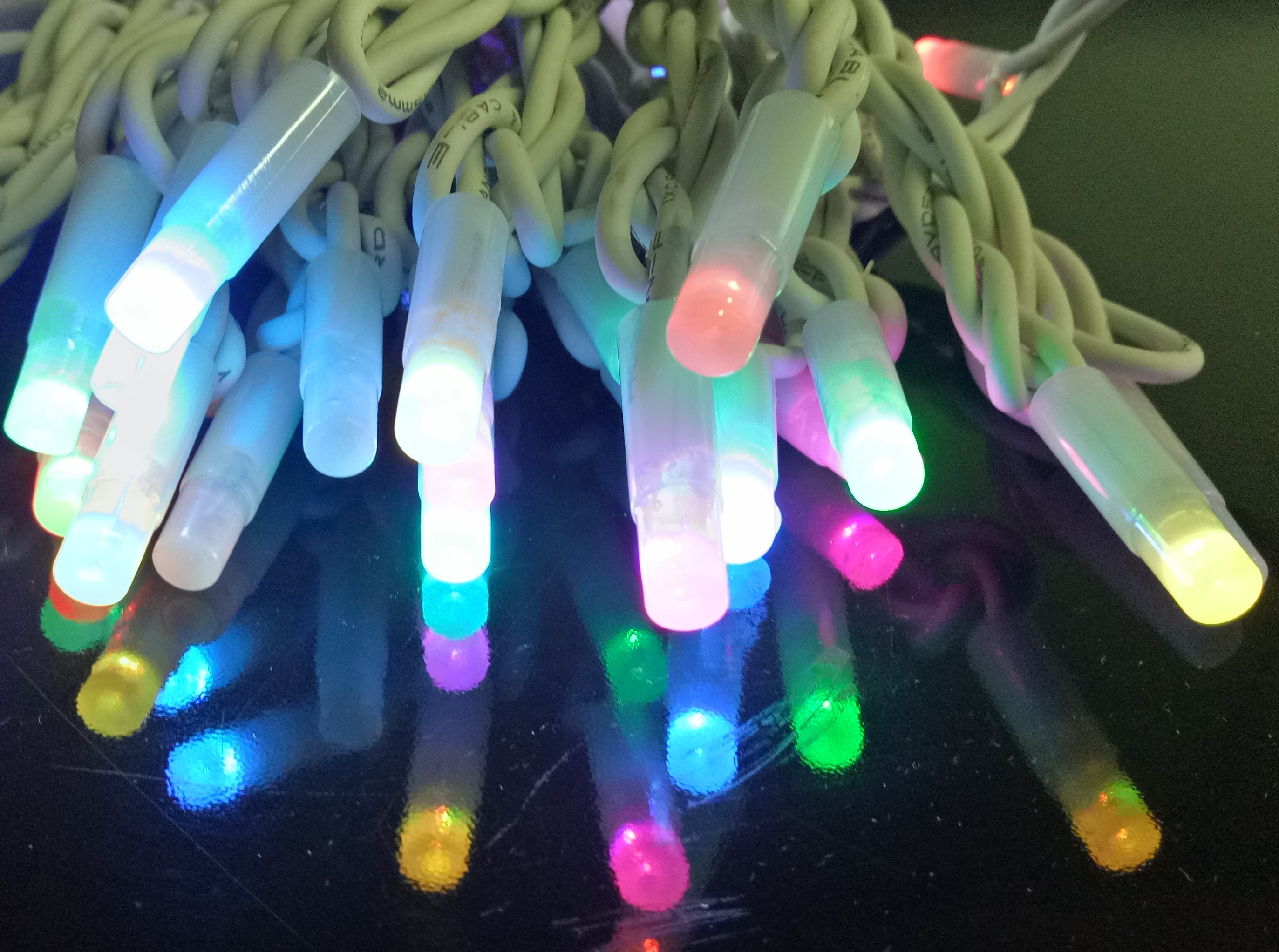 RGB flashing string light