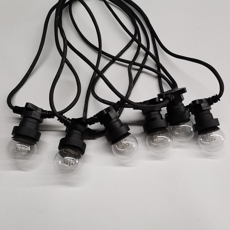 Personalizat 33FT 48FT IP65 E27 curea feston de lumină Producători de corzi de exterior din China | Wenda Deco 19