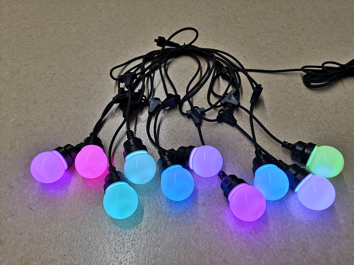 ดีไซน์ใหม่ 5m/10bulbs g50 IP44 ไฟสตริงกันน้ำกลางแจ้ง | เวนด้า เดโค 9