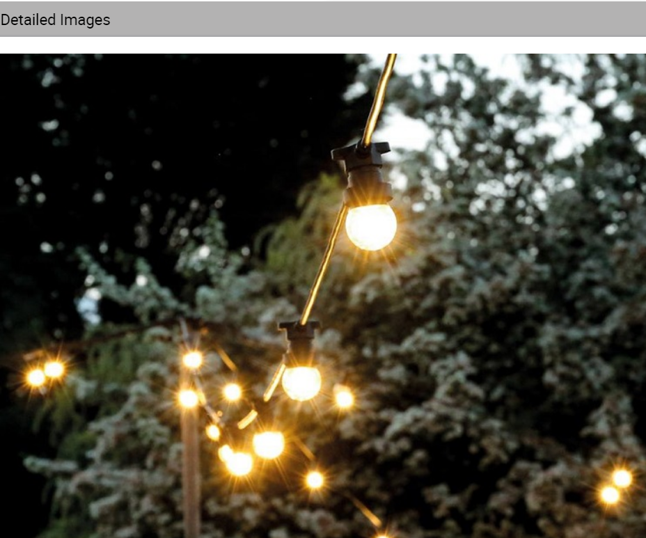 personalizzato wendadeco cavo piatto impermeabile led b22 e27 cintura festone luce esterna giardino patio produttori di corde 9