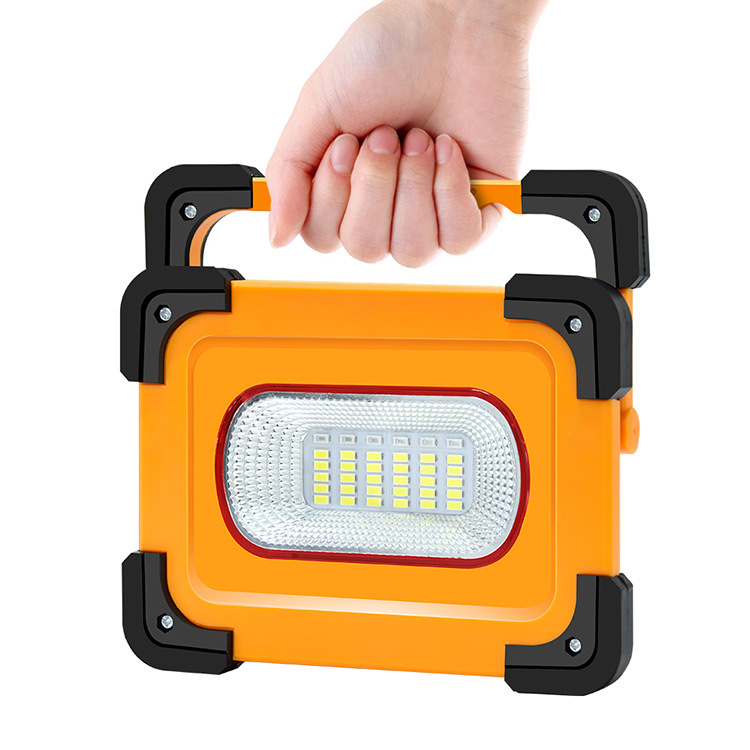Lampu Banjir Baterai Lithium Isi Ulang Super Terang Darurat Berkemah Tenaga Surya | Wenda Deco 2