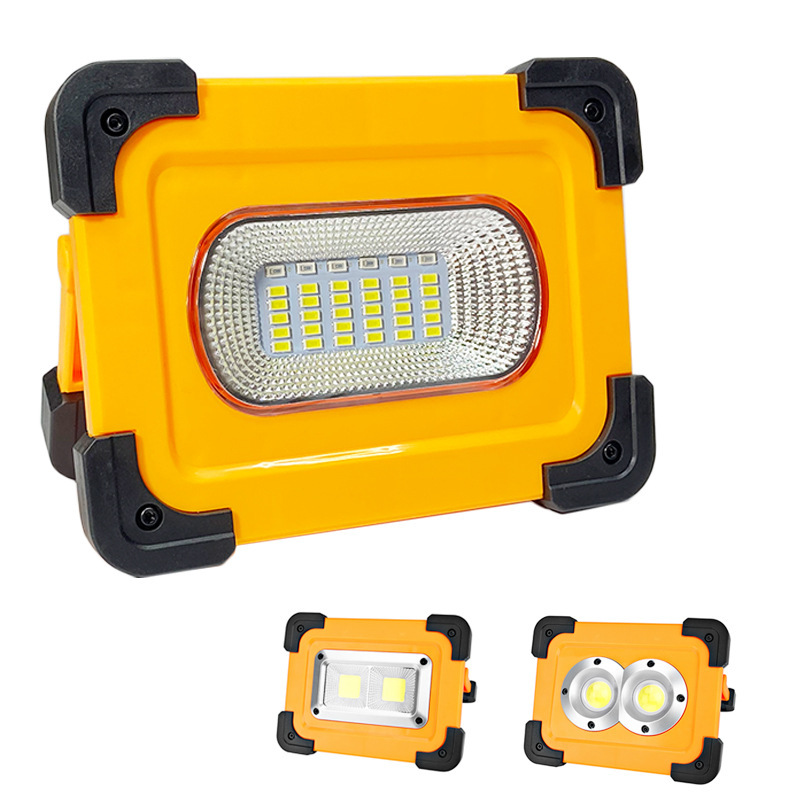 Lampu Banjir Baterai Lithium Isi Ulang Super Terang Darurat Berkemah Tenaga Surya | Wenda Deco 3