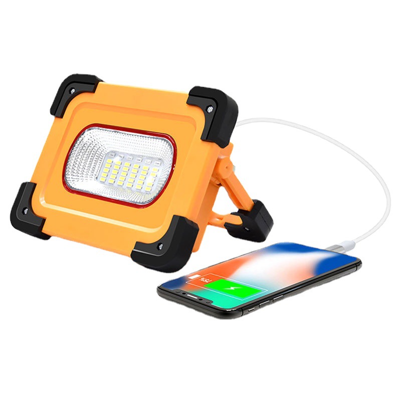 Lampu Banjir Baterai Lithium Isi Ulang Super Terang Darurat Berkemah Tenaga Surya | Wenda Deco 6