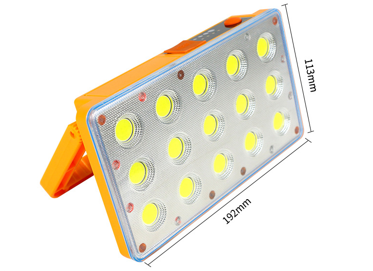 Lampu Banjir Tenaga Surya LED Ip65 Tahan Air untuk penggunaan di luar ruangan | Wenda Deco 2